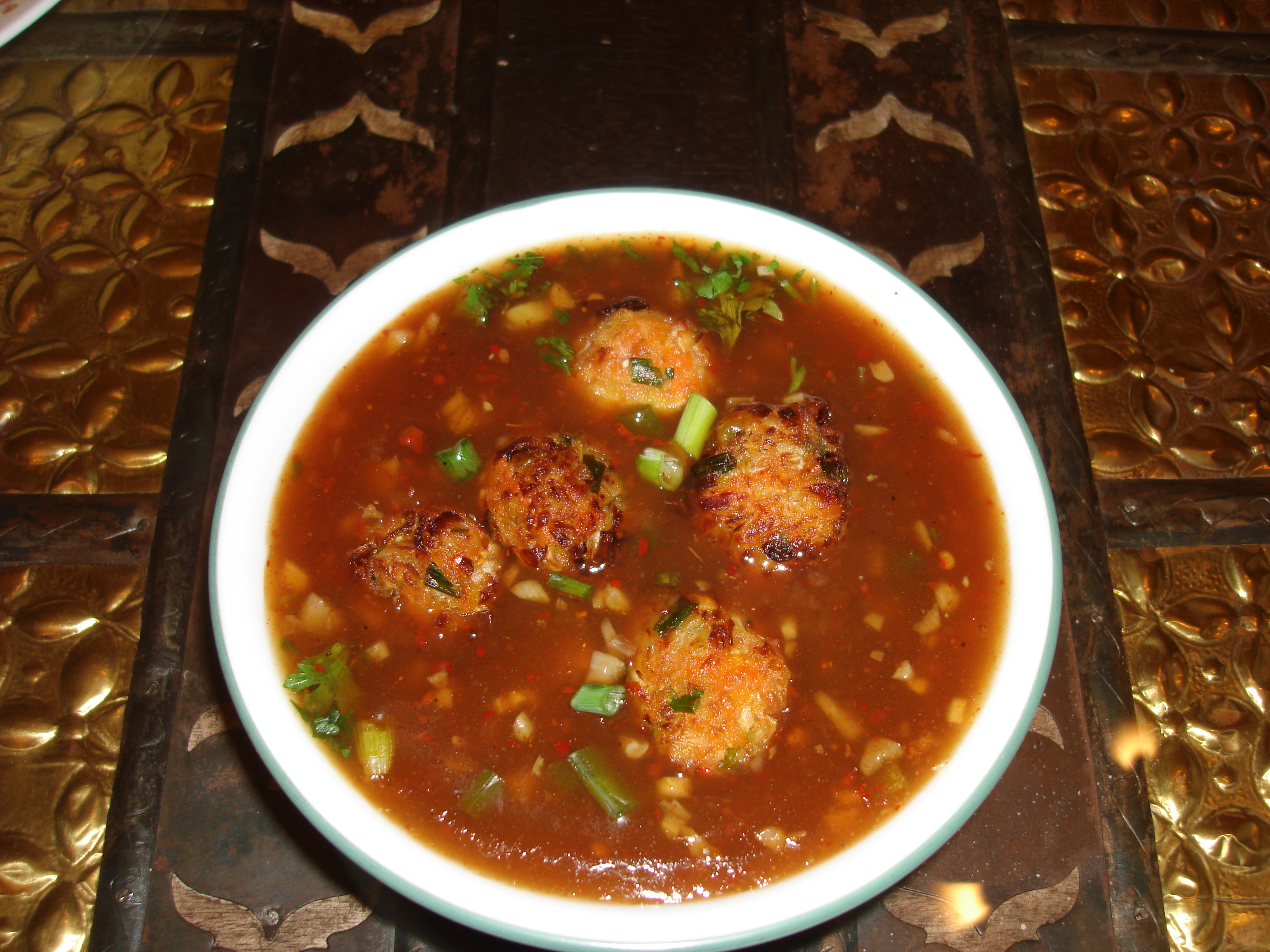 Veg. Quinoa with Manchurian Gravy